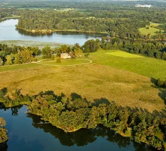 Farm on a island